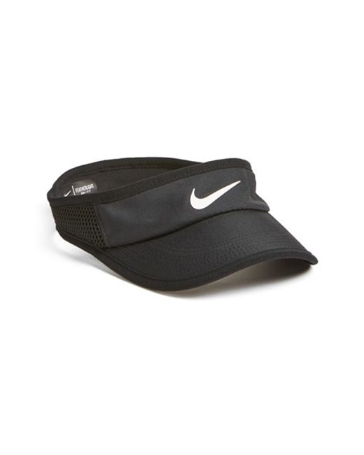 Nike 'featherlight' Drifit Visor in Black for Men Lyst